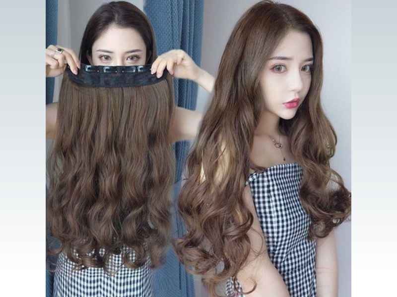 Cách sử dụng tóc giả kẹp nhanh chóng chỉ trong 3 phút
